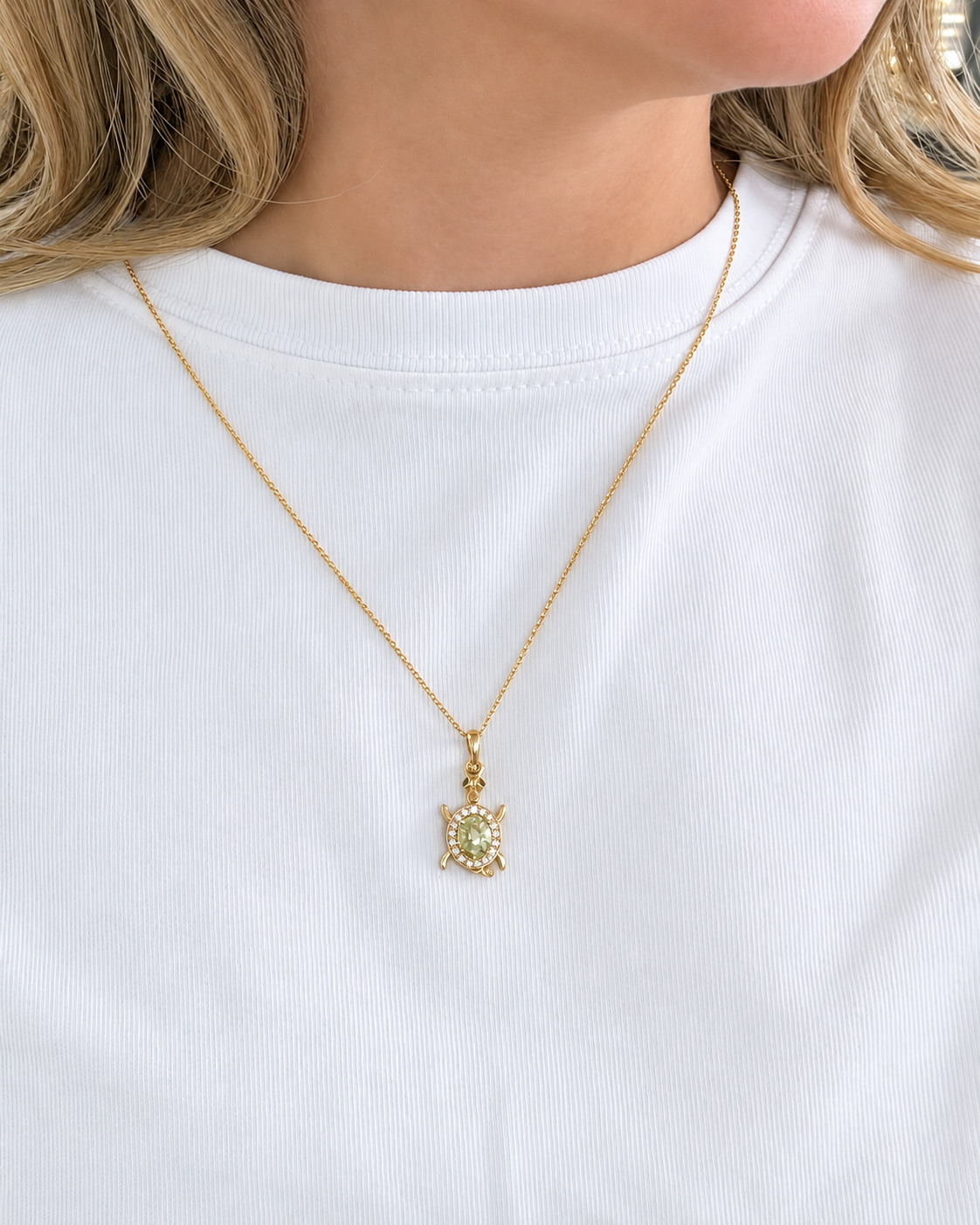 Halskette Elif aus 14 Karat Gold