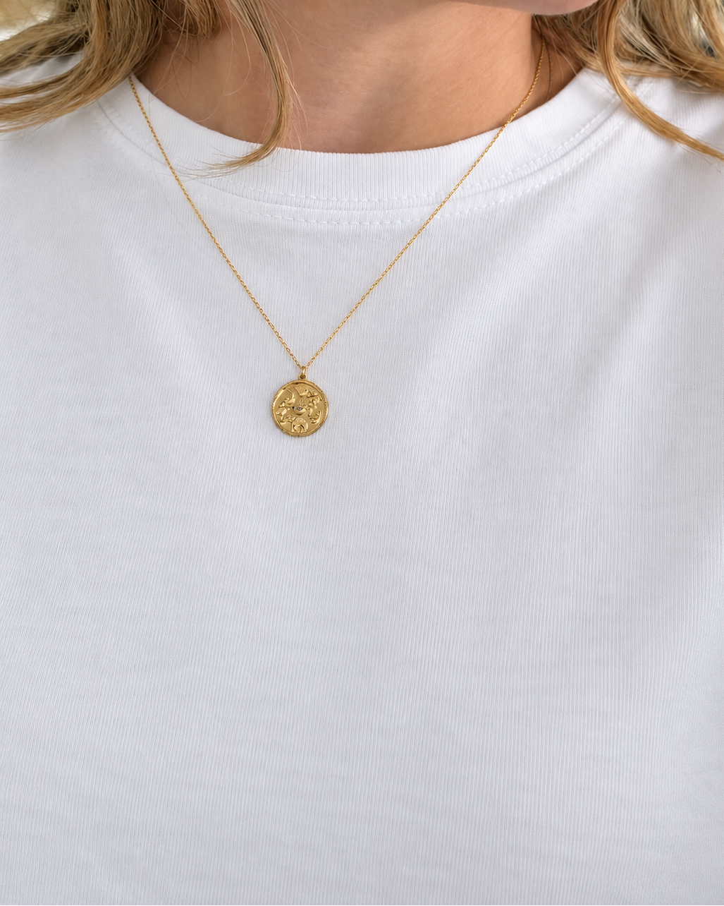 Halskette Irem aus 14 Karat Gold – Ansicht 3