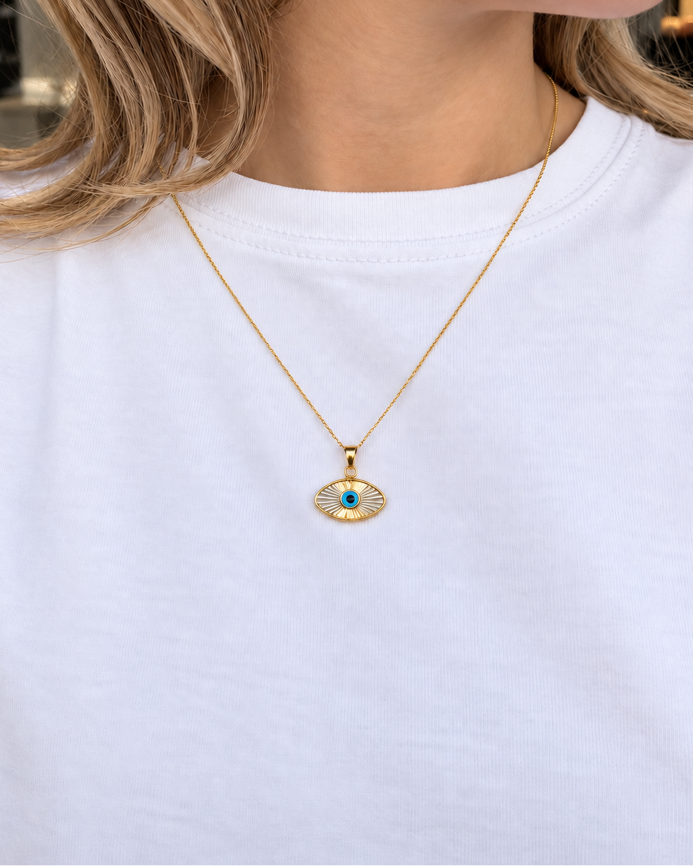 Halskette Asya aus 14 Karat Gold – Ansicht 2