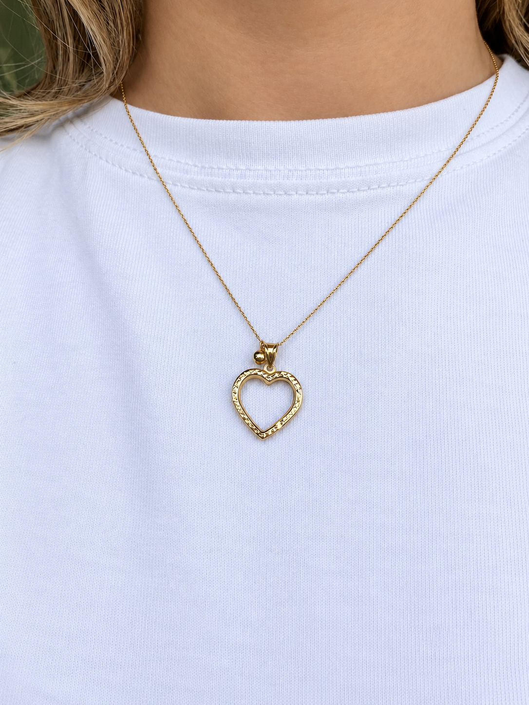 Halskette Sena aus 14 Karat Gold – Ansicht 2