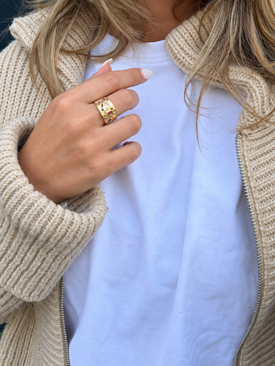 Goldring Cemre aus 585er Gold – Ansicht 3