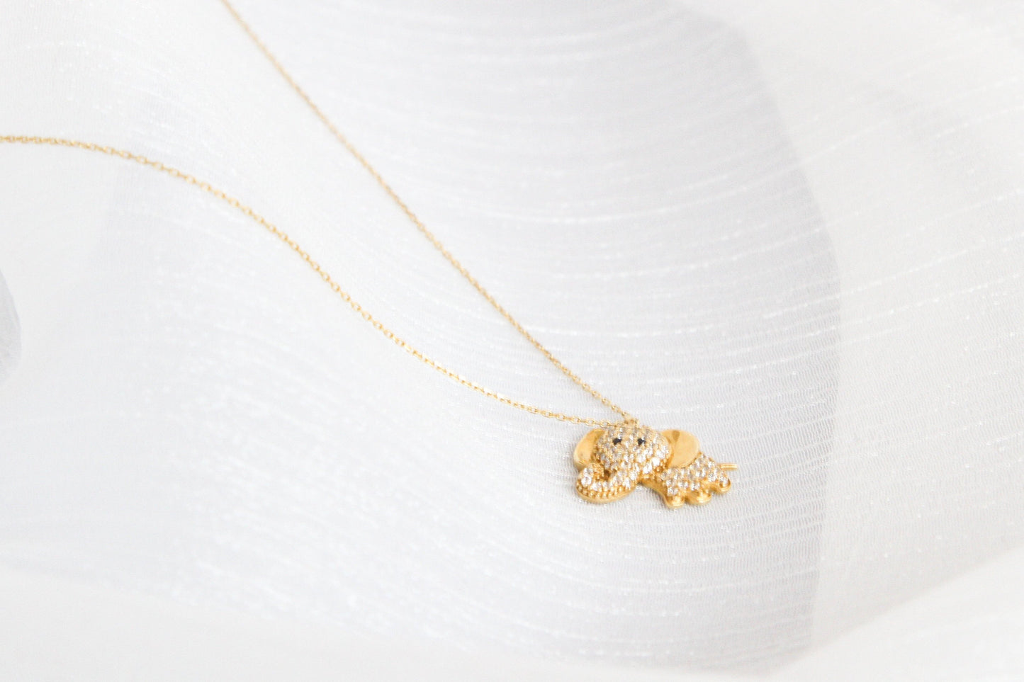 Halskette - Elephant Charm