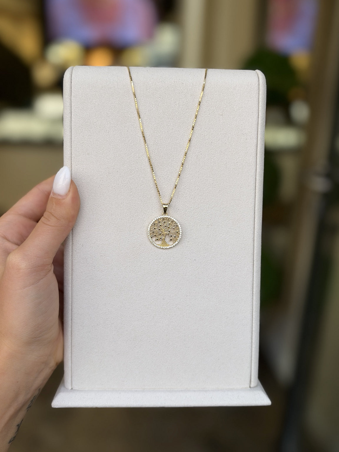 Halskette Leona aus 14 Karat Gold
