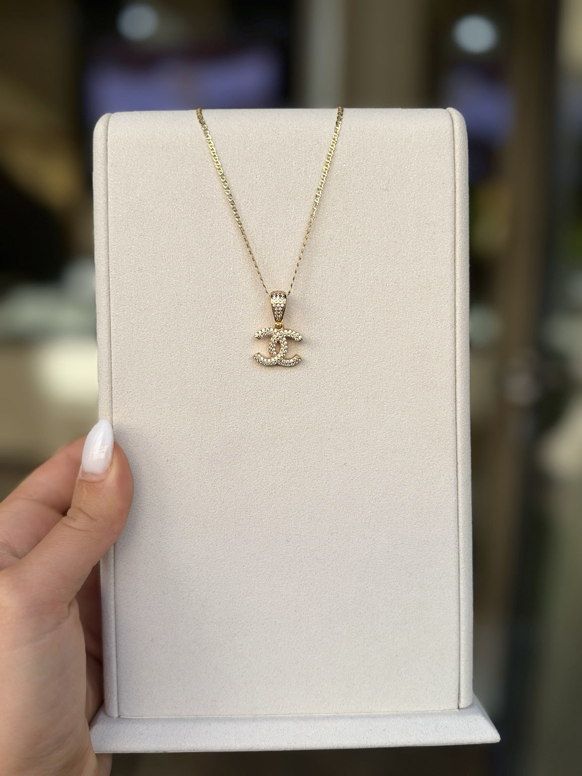 Halskette Esra aus 14 Karat Gold