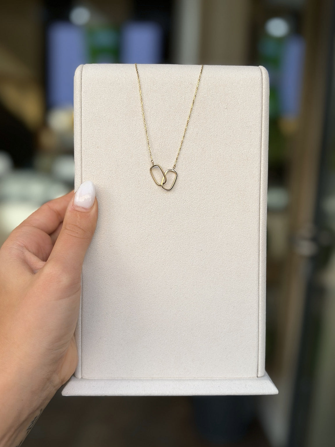 Halskette Defne aus 14 Karat Gold