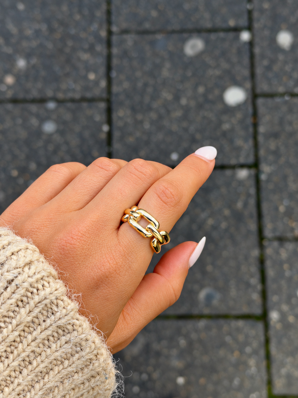 Goldring Noemi aus 585er Gold – Ansicht 2