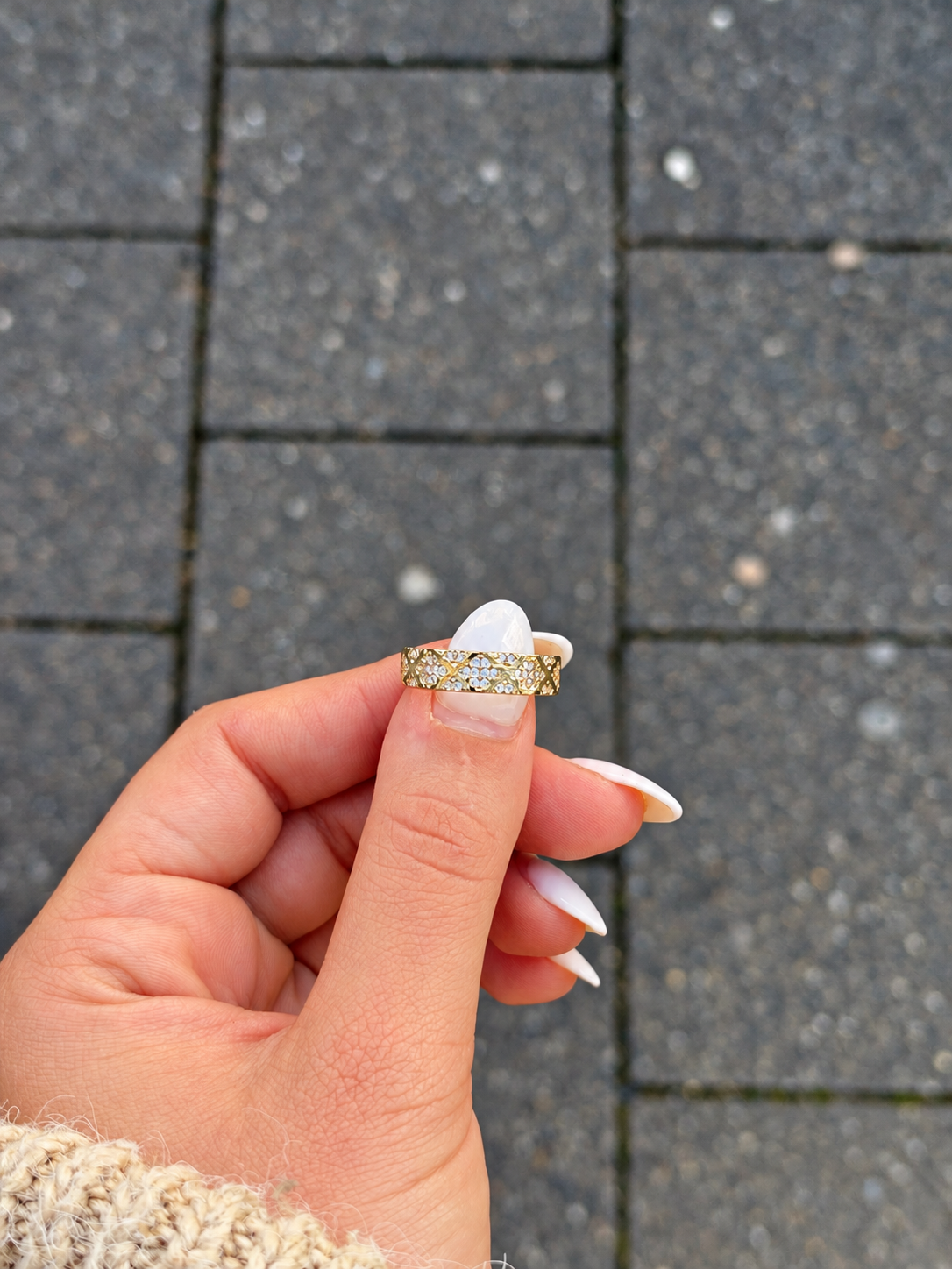 Goldring Yara aus 585er Gold