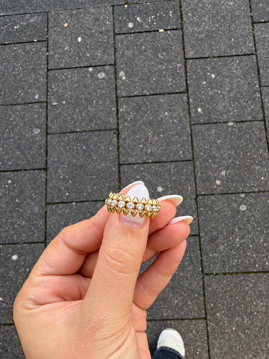Goldring Zelia aus 585er Gold