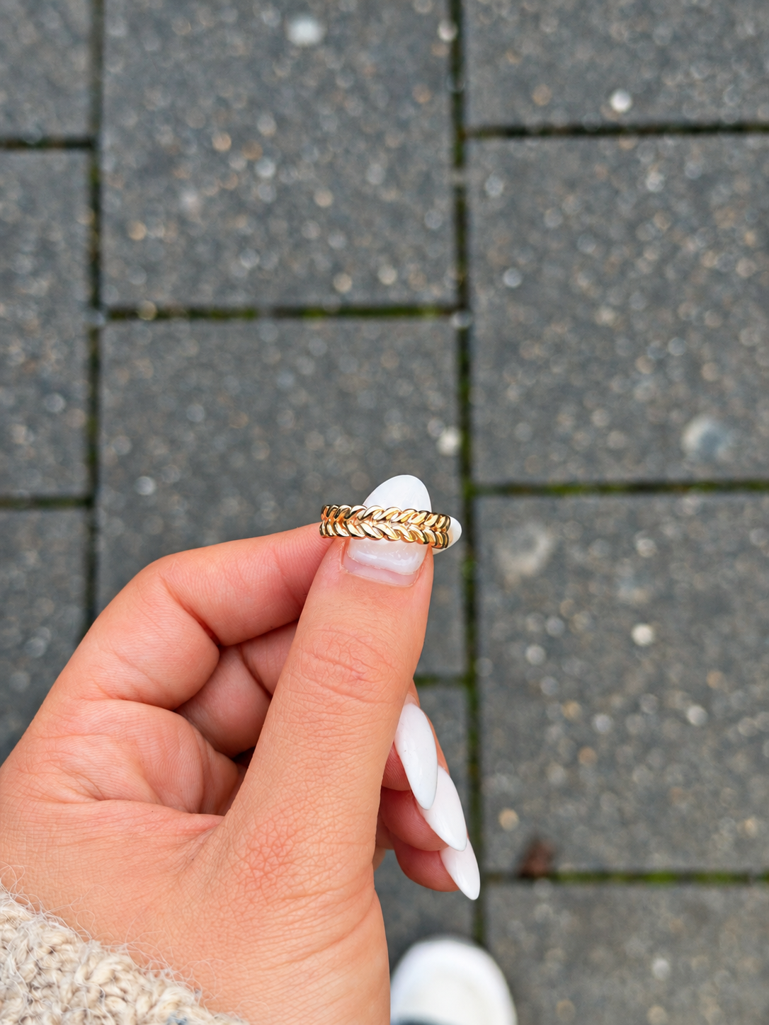 Goldring Ines aus 585er Gold – Ansicht 2