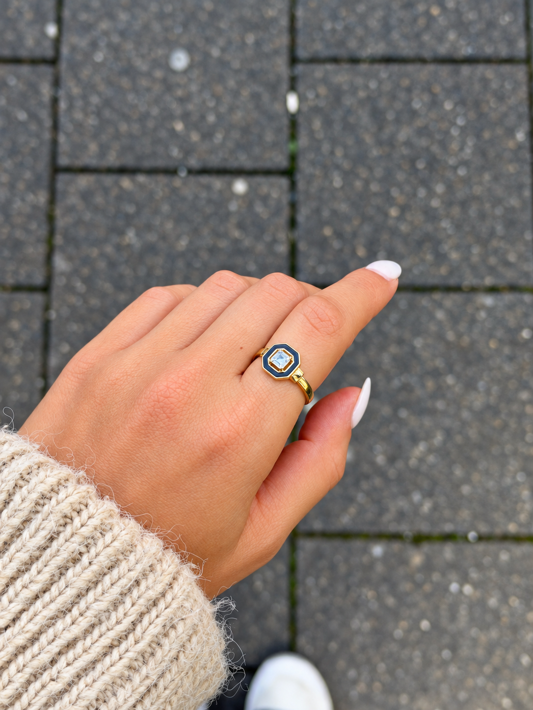 Goldring Aurelia aus 585er Gold – Ansicht 3