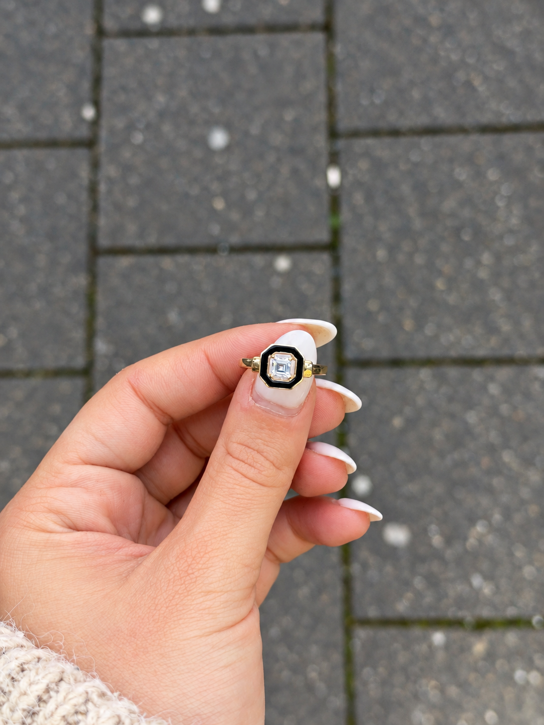 Goldring Aurelia aus 585er Gold