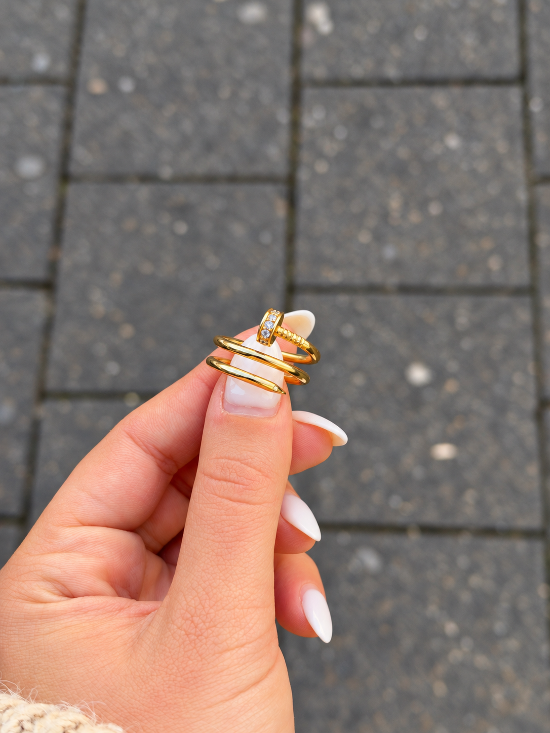 Goldring Livia aus 585er Gold